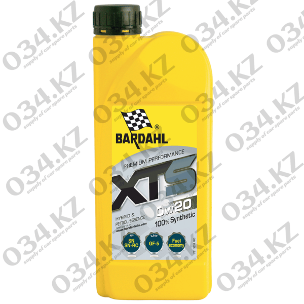 Масло в двигатель BARDAHL XTS 0w20 1л.